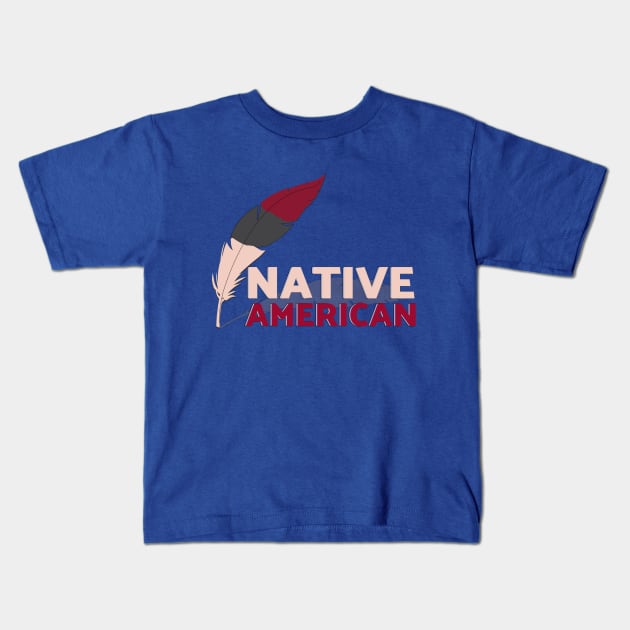 Native American Kids T-Shirt by dddesign